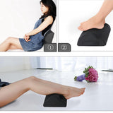 Foot Rest Under Desk Non-Slip Ergonomic Footrest Foam Cushion Leg Clearance