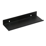 Damage-Free Floating Wall Mount Shelf for Home Organizer Office Speaker Black M