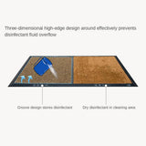 2 Pieces Disinfecting Mat Sanitizing Floor Mat Entrance Doormat Entry Rug
