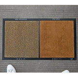2 Pieces Disinfecting Mat Sanitizing Floor Mat Entrance Doormat Entry Rug