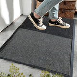 2 Pieces Disinfecting Mat Sanitizing Floor Mat Entrance Doormat Entry Rug