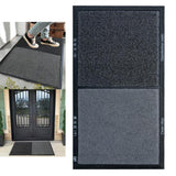 2 Pieces Disinfecting Mat Sanitizing Floor Mat Entrance Doormat Entry Rug