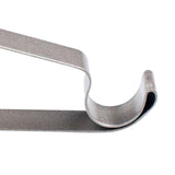 Maxbell 6xAdjustable 19-25mm Curtain Rod Brackets Window Blind Rod Holders Home Decor 22mm silver