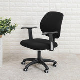 Maxbell Office Computer Chair Stretchable Rotating Chair Seat Covers Black