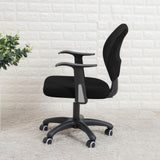 Maxbell Office Computer Chair Stretchable Rotating Chair Seat Covers Black