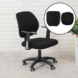 Maxbell Office Computer Chair Stretchable Rotating Chair Seat Covers Black