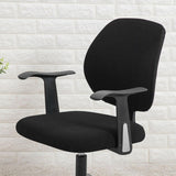 Maxbell Office Computer Chair Stretchable Rotating Chair Seat Covers Black