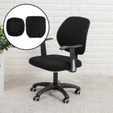 Maxbell Office Computer Chair Stretchable Rotating Chair Seat Covers Black