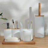 Maxbell Bathroom Accessories Set Toothbrush Holder Soap Dispenser Soap Dish;