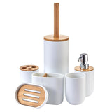 Maxbell Bathroom Accessories Set Toothbrush Holder Soap Dispenser Soap Dish;
