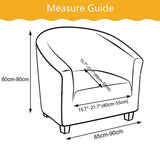 Maxbell 3x Elastic Tub Chair Covers Sofa Cover Couch Furniture Protector Washable