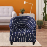 Maxbell 2x Tub Chair Covers Armchair Slipcovers Sofa Cover Couch Furniture Protector