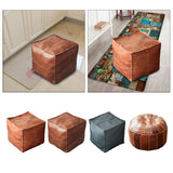Maxbell 2x Boho Moroccan Pouf Cover Footstool Storage Ottoman Room Living Room