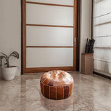Maxbell 2x Boho Moroccan Pouf Cover Footstool Storage Ottoman Room Living Room