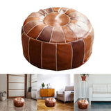 Maxbell 2x Boho Moroccan Pouf Cover Footstool Storage Ottoman Room Living Room