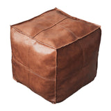 Maxbell 2x Boho Moroccan Pouf Covers Footstool Storage Ottoman Room Living Room
