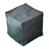 Maxbell 2x Boho Moroccan Pouf Covers Footstool Storage Ottoman Room Living Room