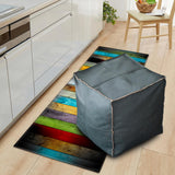 Maxbell 2x Boho Moroccan Pouf Covers Footstool Storage Ottoman Room Living Room