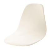 Elastic Shell Chair Cover Solid Color Banquet Home Soft Polyester Slipcover cream white