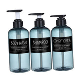 Maxbell 6Pc Foaming Soap Dispenser Lotion Shampoo Pump Bottle Blue-Black