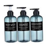 Maxbell 6Pc Foaming Soap Dispenser Lotion Shampoo Pump Bottle Blue-Black