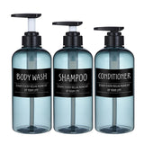 Maxbell 6Pc Foaming Soap Dispenser Lotion Shampoo Pump Bottle Blue-Black