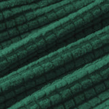 Maxbell 2Pcs Luxury Round Bar Stool Cushion Covers with Elastic Dustproof Slipcover