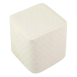 Maxbell 2x Stretch Ottoman Cover Foot Rest Stool Covers Washable for Living Room