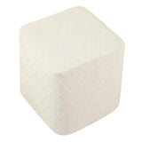 Maxbell 2x Stretch Ottoman Cover Foot Rest Stool Covers Washable for Living Room