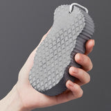 Exfoliating Bath Sponge SPA Scrub Exfoliating Reusable for Baby Adults Gray