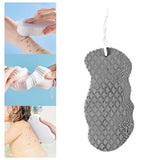 Exfoliating Bath Sponge SPA Scrub Exfoliating Reusable for Baby Adults Gray