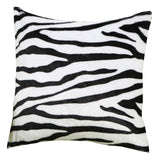 17x17inch Square Throw Pillow Cover Pillow Covers for Home Car Black White