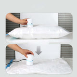 Maxbell Small Air Pump Durable Plugged in Portable ABS for Compressed Bag Travel - Aladdin Shoppers