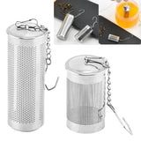 2x Tea Ball Infuser Loose Tea Filter Diffuser Fine Mesh Strainer Filters H 4cm