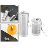 2x Tea Ball Infuser Loose Tea Filter Diffuser Fine Mesh Strainer Filters H 4cm