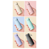 Maxbell 4xMini Sunny and Rainy Umbrella Wind Resistance for Outdoor Travel  Black