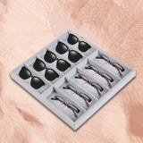 Maxbell 2x10 Grid Eyeglass Sunglasses Organiser Case Eyeglasses Eyewear Storage Case