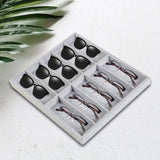Maxbell 2x10 Grid Eyeglass Sunglasses Organiser Case Eyeglasses Eyewear Storage Case