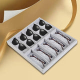 Maxbell 2x10 Grid Eyeglass Sunglasses Organiser Case Eyeglasses Eyewear Storage Case