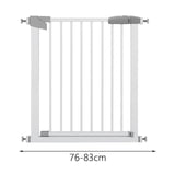 Dog Gate Durability in Two Directions Metal Baby Gate for Stairs Patio Kids 76cm-83cm - Aladdin Shoppers