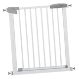 Dog Gate Durability in Two Directions Metal Baby Gate for Stairs Patio Kids 76cm-83cm - Aladdin Shoppers