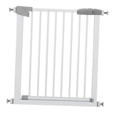 Dog Gate Durability in Two Directions Metal Baby Gate for Stairs Patio Kids 76cm-83cm - Aladdin Shoppers