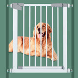 Dog Gate Durability in Two Directions Metal Baby Gate for Stairs Patio Kids 76cm-83cm - Aladdin Shoppers