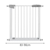 Dog Gate Durability in Two Directions Metal Baby Gate for Stairs Patio Kids 83cm-90cm - Aladdin Shoppers