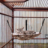 Maxbell Maxbell Double Sided Cat Cage Hammock Adjustable Comfortable for Kitten Style B