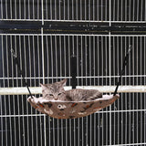 Maxbell Maxbell Double Sided Cat Cage Hammock Adjustable Comfortable for Kitten Style B