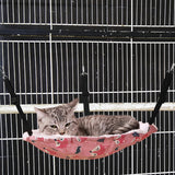 Maxbell Maxbell Double Sided Cat Cage Hammock Adjustable Comfortable for Kitten Style C