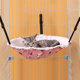 Maxbell Maxbell Double Sided Cat Cage Hammock Adjustable Comfortable for Kitten Style C