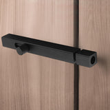 Maxbell Door Latch Sliding Lock Barrel Bolt Latch for Interior and Outdoor Yard 120mm Black