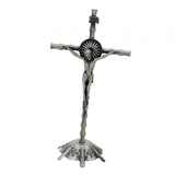 Maxbell 2 Piece Wall Cross Statue Miniature Cross Statue for Cabinet Bedroom